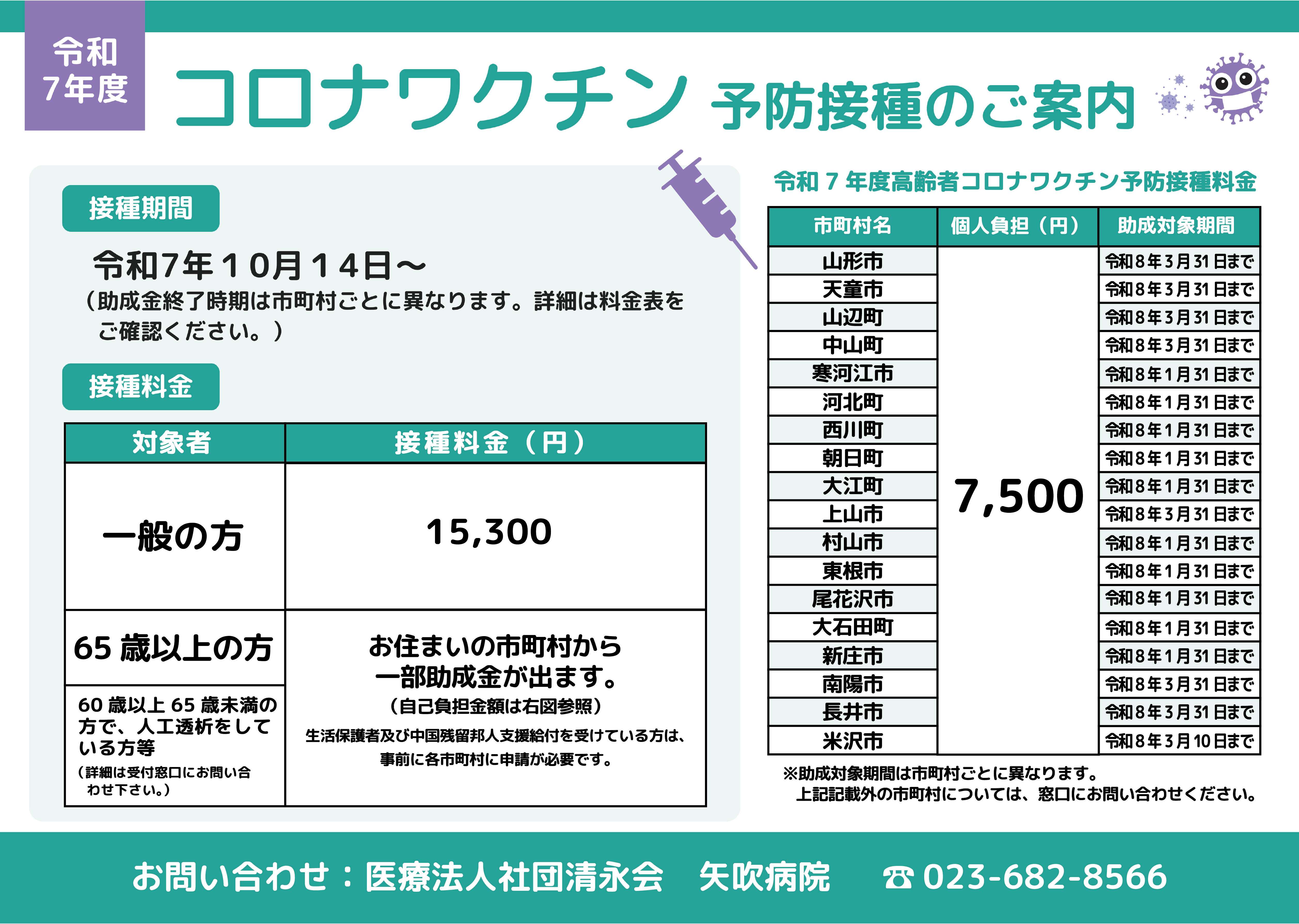 コロナザワクチンについて